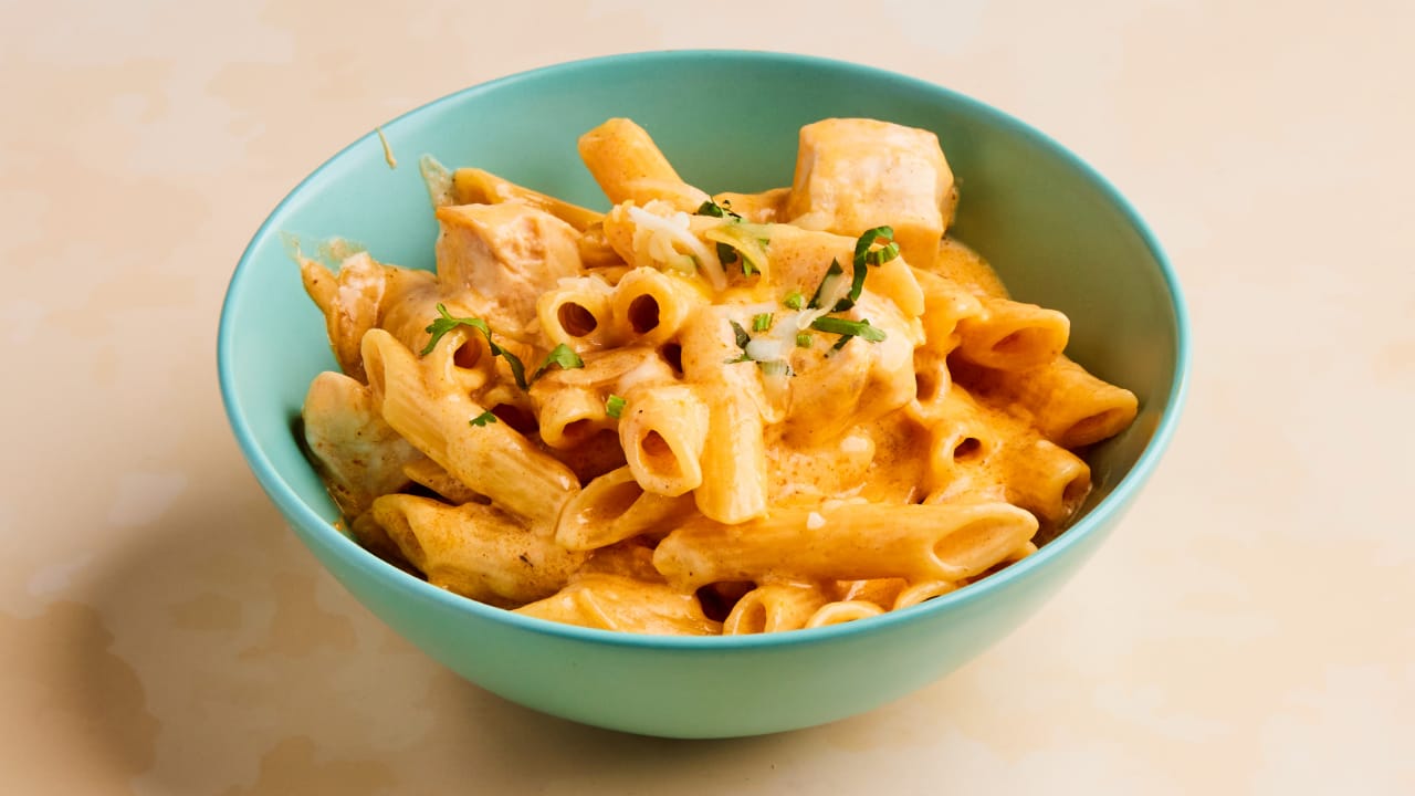 38. Chicken pasta white