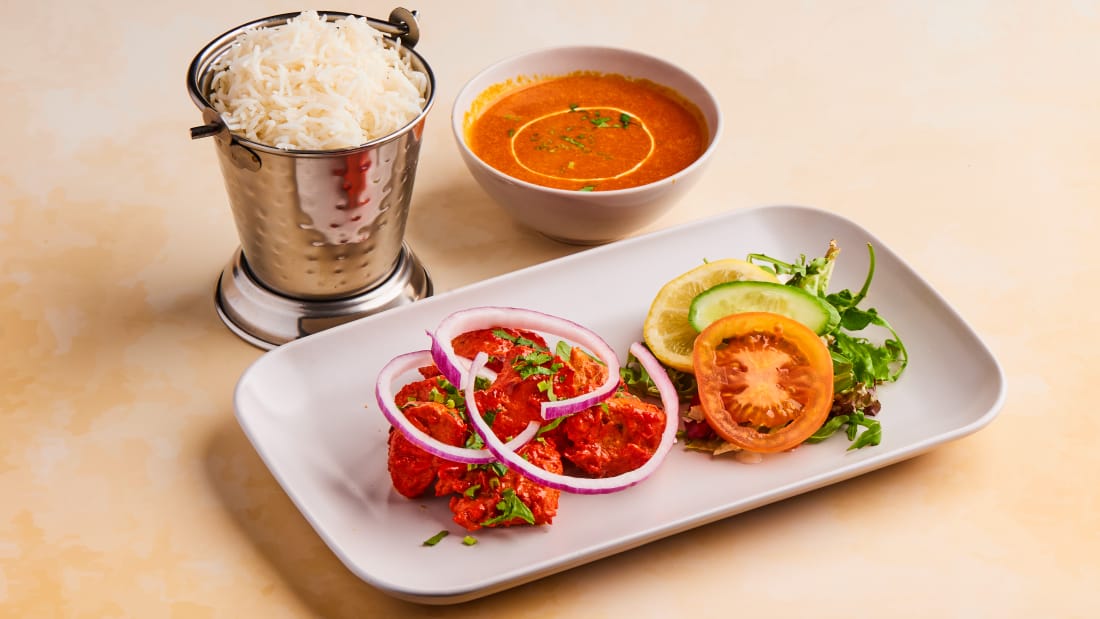 43. Lal surkh murgh tikka