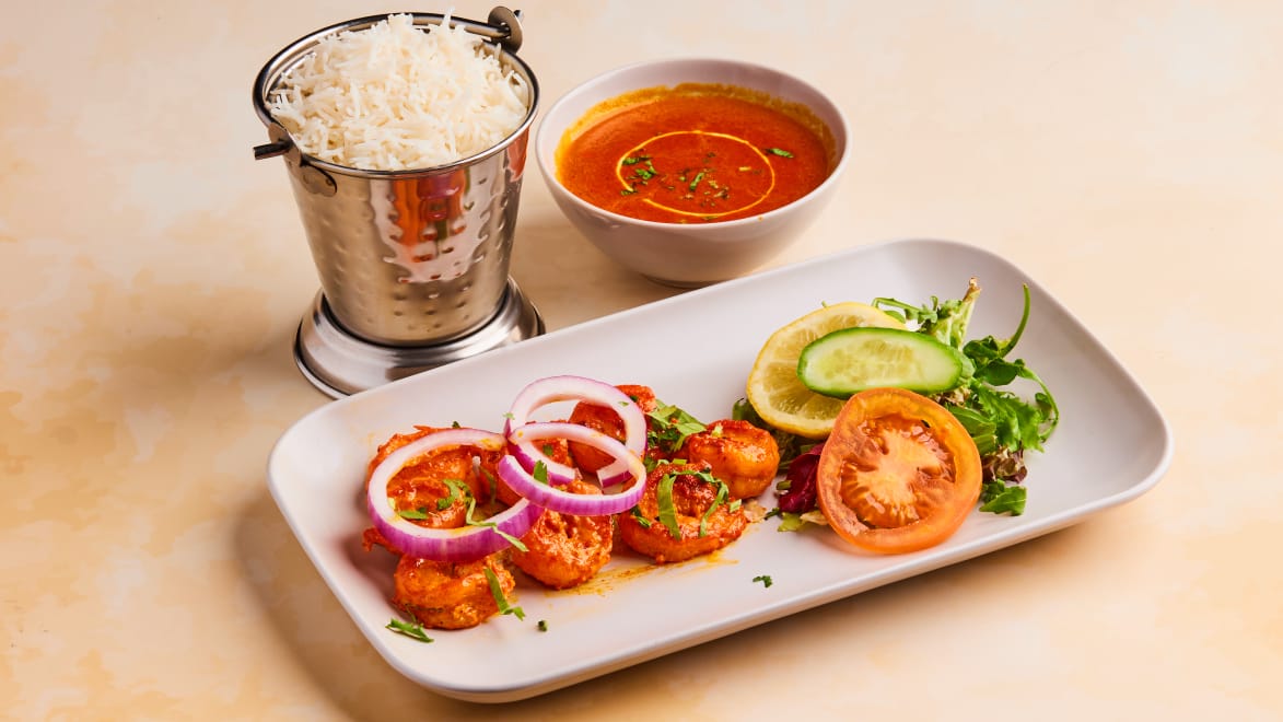 47. Tandoori grill prawn