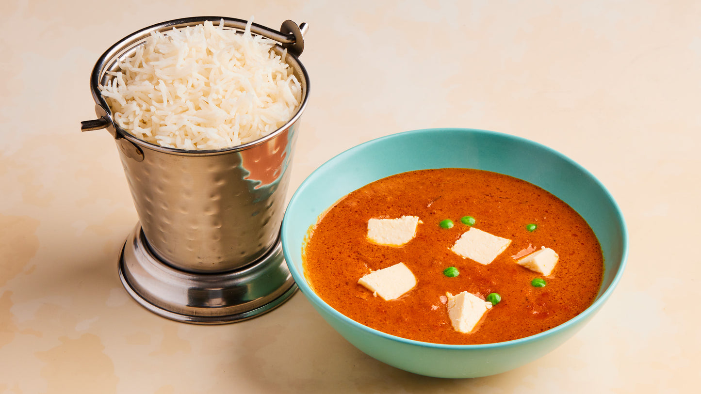 51. Paneer mutter masala.